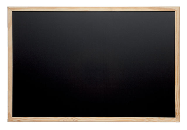 Tableau noir MAUL 30x40cm bois brut | 10 morceaux