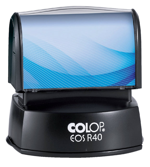 Colop - Stempel colop eos r 40 flashsysteem rond zwart inc