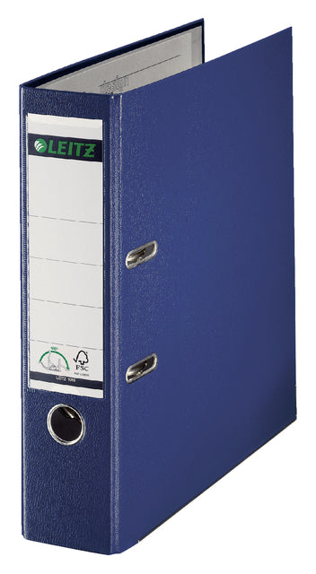 Leitz - Ordner leitz 1010 180° 80mm pp a4 blauw