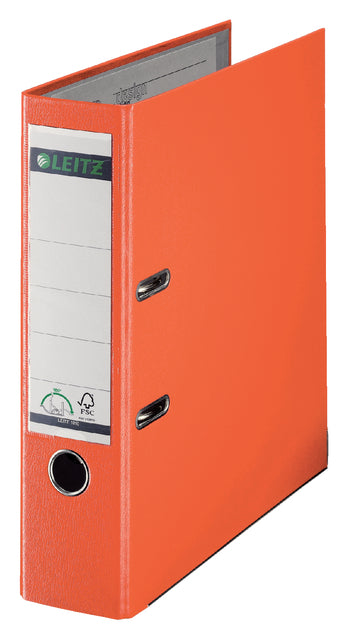 Classeur Leitz 1010 180° 80mm PP A4 orange