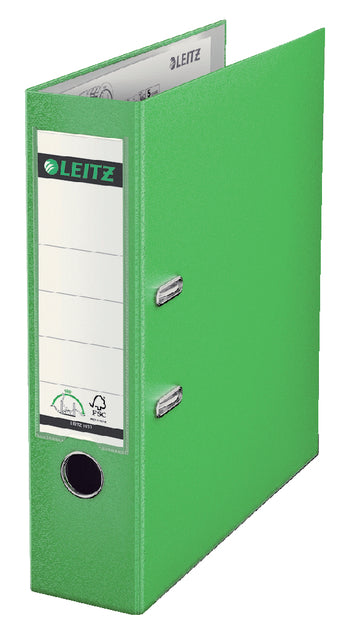 Classeur à anneaux Leitz A4 80mm PP vert clair | 20 morceaux