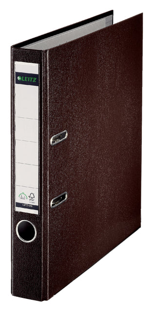 Chemise Leitz A4 50mm PP marron