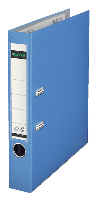 Classeur à anneaux Leitz A4 50mm PP bleu clair | 20 morceaux