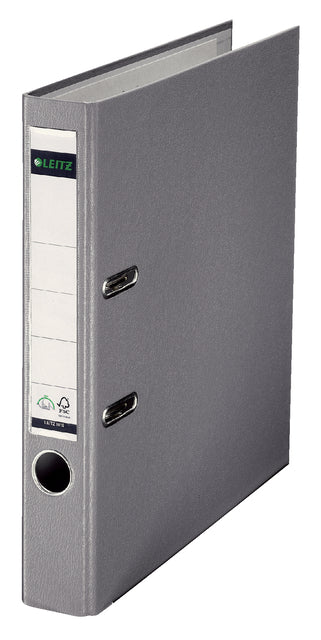 Classeur Leitz 1015 180° 52mm PP A4 gris