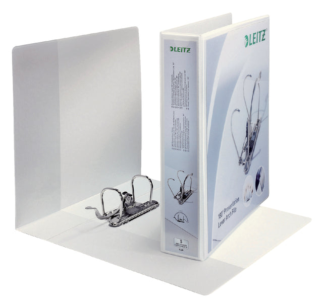 Ordner Leitz 4226 panorama 180° 50mm PP A4maxi 3sac blanc