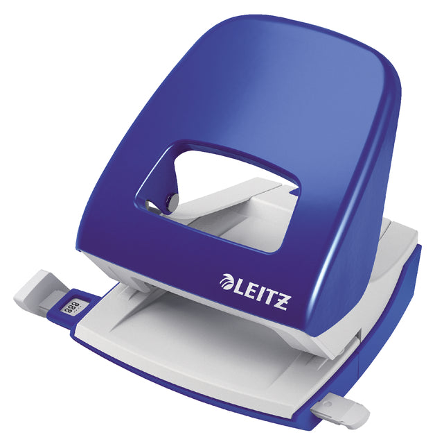 Leitz - Perforator leitz 5008 nexxt metaal 30 vel blauw
