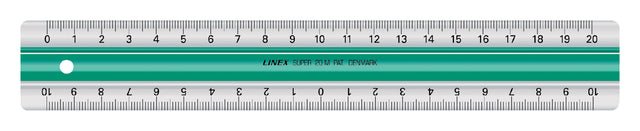 Règle Linex super S20 200mm transparente