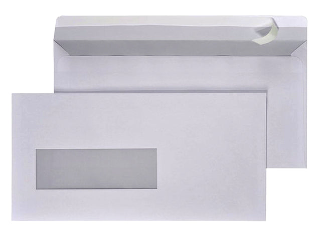 Hermes - Envelop hermes ea5/6 vl v23 4x11 80gr zk wit