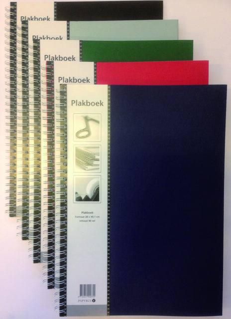 Papyrus - Plakboek papyrus 330x230mm 40 vel assorti