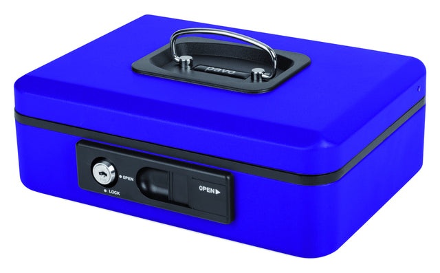 Caissette Pavo Deluxe 250x180x90mm bleu