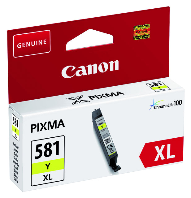 Canon - Inktcartridge canon cli-581xl geel