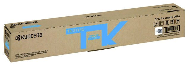 Kyocera - Toner kyocera tk-8115c blauw