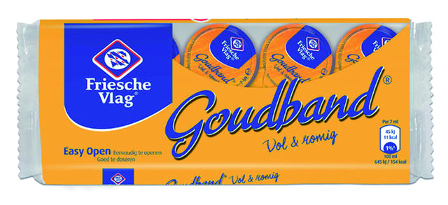 Friesche vlag - Koffiemelk friesche vlag goudband cups 10x7.5 gram | 20 stuks