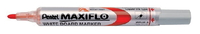 Feutre pentel mwl5 tableau blanc maxiflo 1mm rouge | 12 pièces