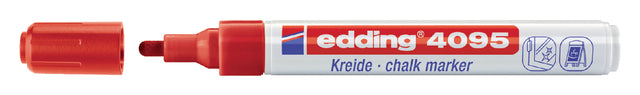 Edding - Krijtstift edding 4095 rond 2-3mm rood | 10 stuks