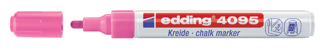 Edding - Krijtstift edding 4095 rond 2-3mm neon roze