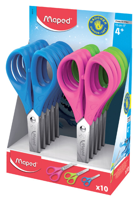 Maped - Schaar maped essentials 13cm links display á 10st