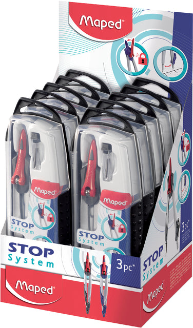 Passer Maped Stop System présentoir en 3 parties de 10 pièces