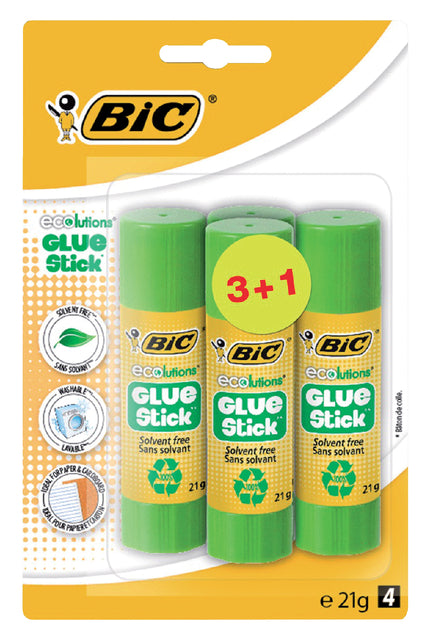 Bic Ecolutions - Lijmstift bic ecolutions 21gr