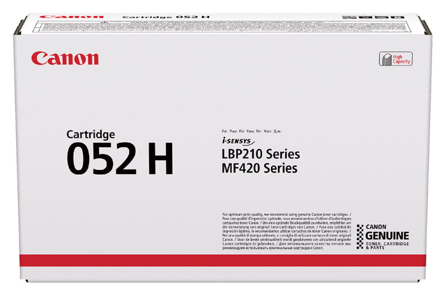 Canon - Tonercartridge canon 052h zwart