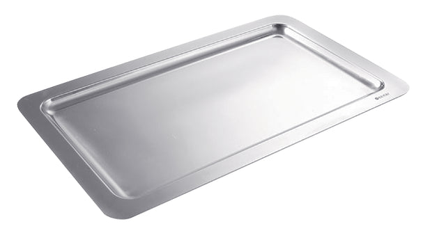 Plateau inox pour service à crème 199x150mm
