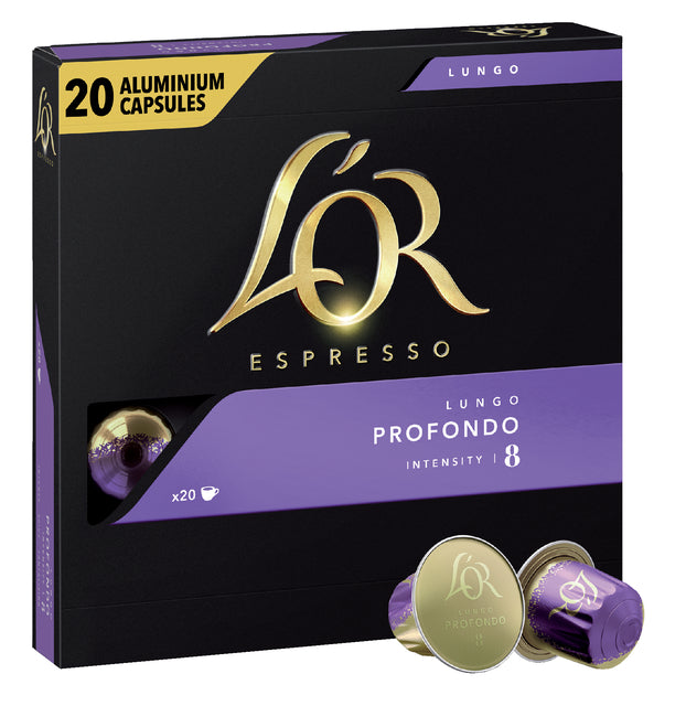 L'or - Koffiecups l'or espresso lungo profondo 20st