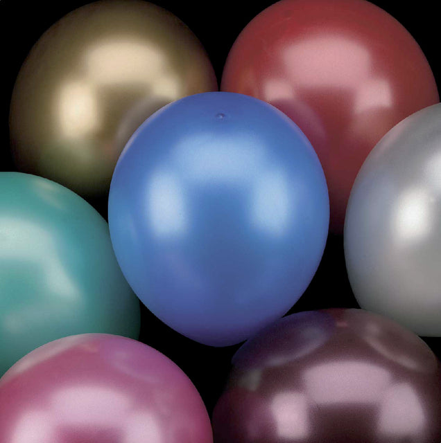 Haza - Ballonnen metallic 10st