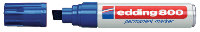 Stylo feutre edding 800 oblique bleu 4-12mm