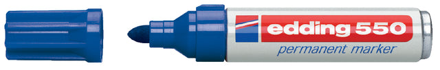 Stylo feutre edding 550 rond bleu 3-4mm | 10 morceaux