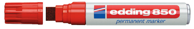Stylo feutre edding 850 bloc 5-18mm rouge | 5 pièces