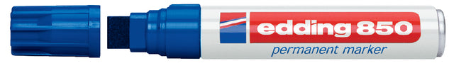Stylo feutre edding 850 pointe bloc bleu 5-16mm