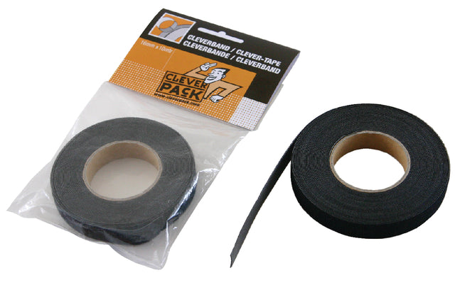 CleverPack - Klittenband cleverpack kabelbinder 2in1 zwart | 5 stuks