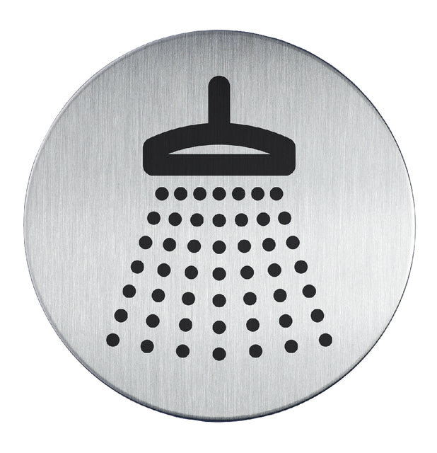 Durable - Infobord pictogram durable 4938 douche 83mm | 5 stuks