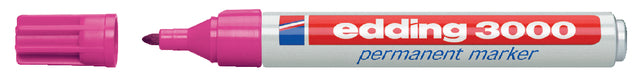 Stylo feutre edding 3000 rond 1.5-3mm rose | 10 morceaux