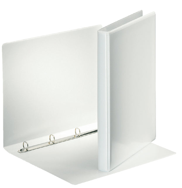 Classeur à anneaux de présentation Esselte Deluxe A4 4 anneaux D-mech 16mm blanc | 10 morceaux