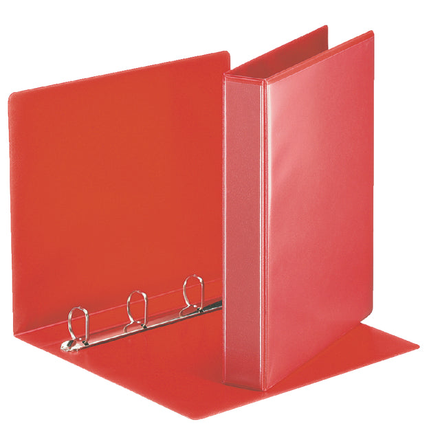 Classeur à anneaux de présentation Esselte Deluxe A4 4 anneaux D-mech 20mm rouge | 10 morceaux