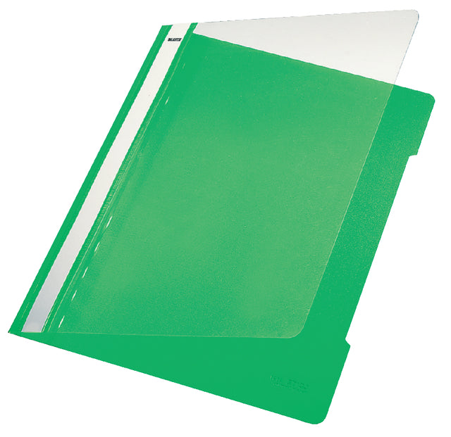 Attache Leitz standard A4 PVC vert clair
