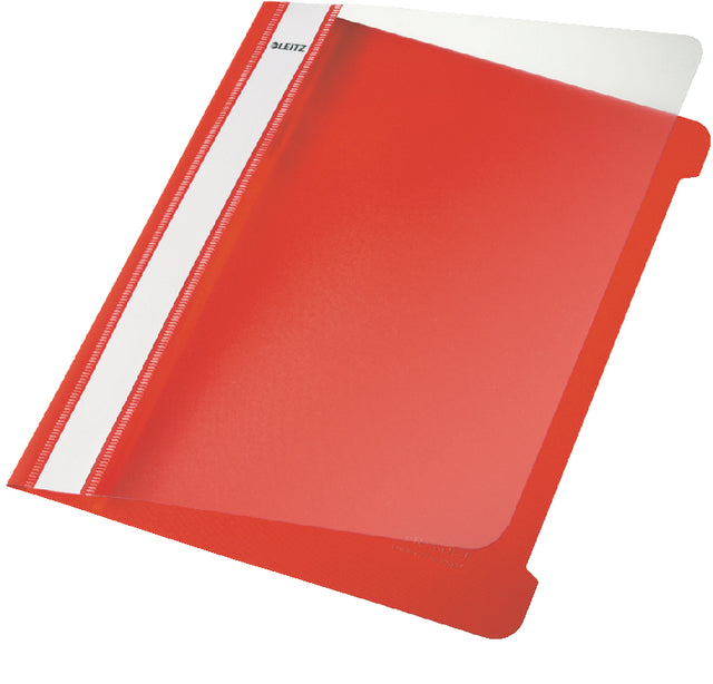 Attaches Leitz standard A5 PVC rouge | 25 pièces