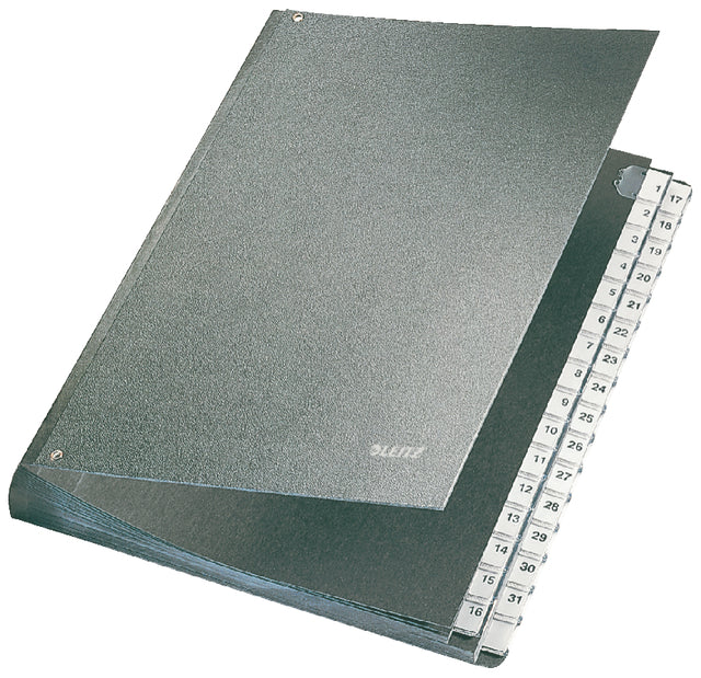 Leitz - Bureaumap leitz 1-31 270x354x345mm hardboard zwart