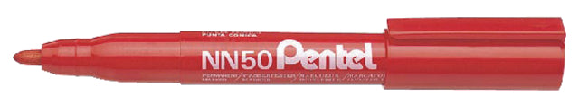 Stylo feutre Pentel NN50 rond rouge 1.5-3mm