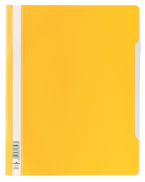Durable - Snelhechter durable a4 pvc geel