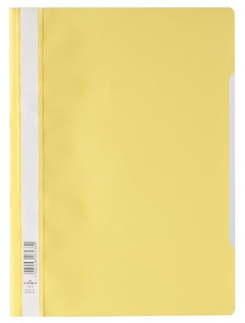 Durable - Snelhechter durable a4 pp geel