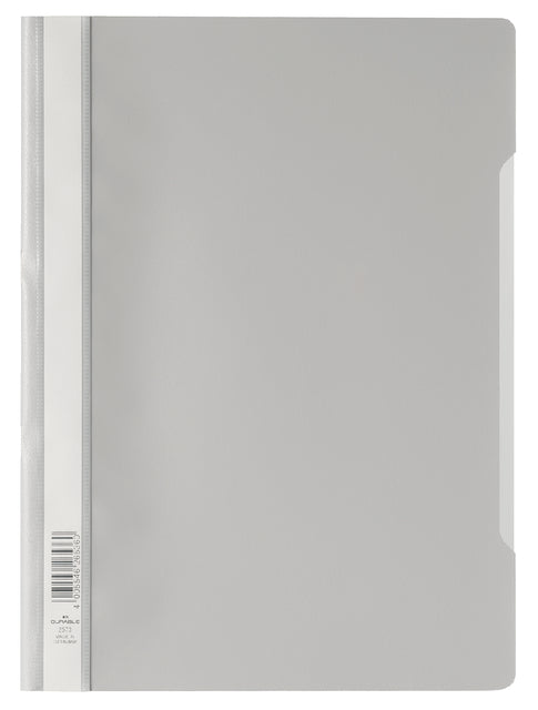 Durable - Snelhechter durable a4 pp grijs