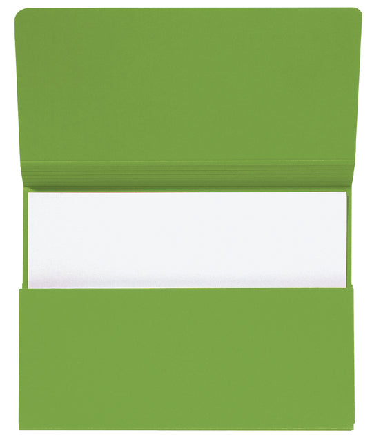 Jalema - Pocketmap folio recy karton 250gr gn | 10 stuks