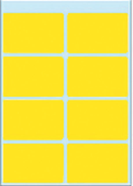 HERMA - Etiket herma 3691 26x40mm geel 40 stuks