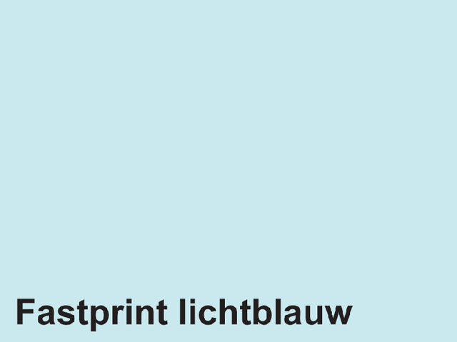 Fastprint - Receptpapier fastprint a6 80gr lichtblauw