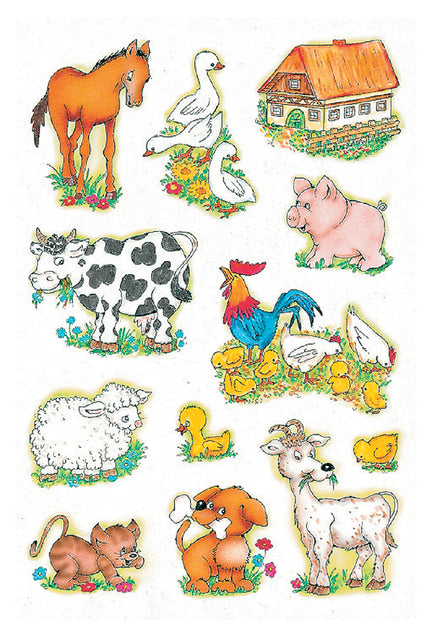 Etiquette HERMA 5419 animaux de la ferme