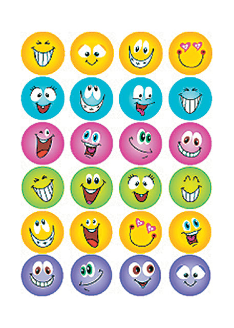 Etiquette HERMA 6818 smiley feuille pailletée