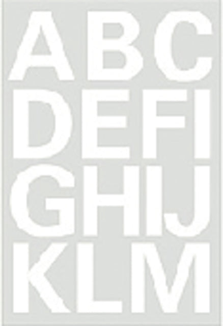 Etiquette HERMA 4169 25mm lettres AZ blanc | 10 morceaux