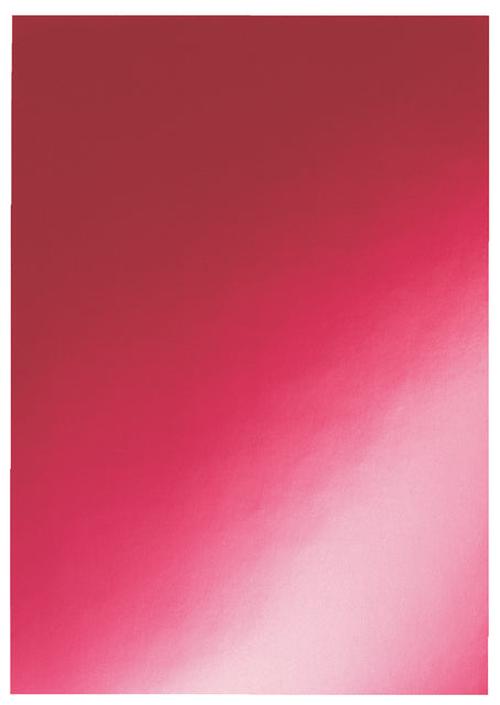 GBC - Voorblad gbc a4 karton chromo 250gr rood